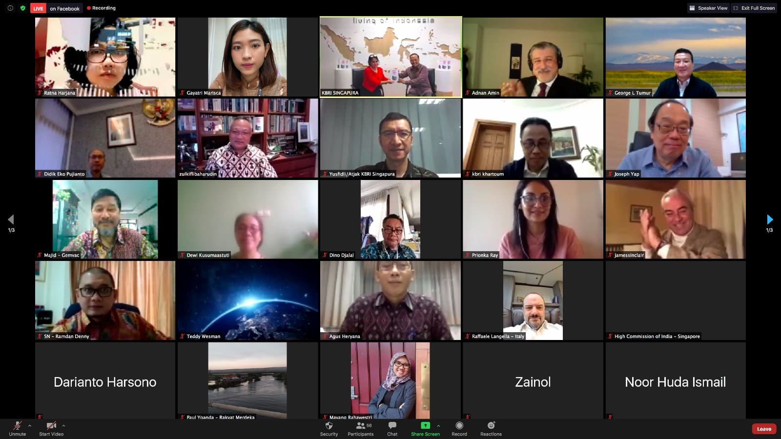 Virtual Launch of Rising 50