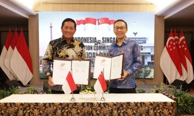INDONESIA AND SINGAPORE HOLD INAUGURAL DEFENCE COOPERATION COMMITTEE MEETING