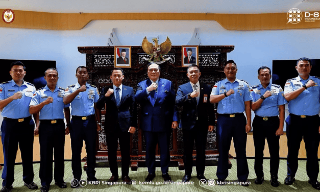 Indonesian Embassy in Singapore Strengthens Civil-Military Coordination in Air Traffic Management